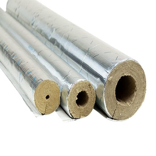 Rock wool pipes